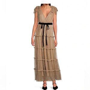 knee length dresses for ladies For Love & Lemons Abby Maxi Dress main image 1